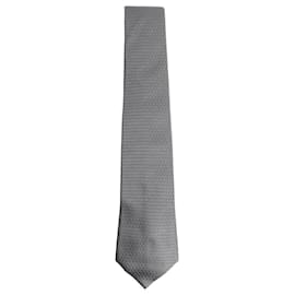 Louis Vuitton Corbata de seda gris
