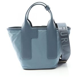 Furla PIUMA Nylon-Leder-Tote-Bag
