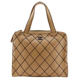 Borsa Tote 2way in pelle di vitello Wild Stitch Chanel