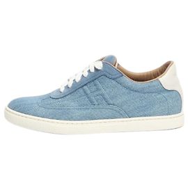 Hermès Blaue Denim-Sneaker - Größe EU 39.5 (UK 6.5)