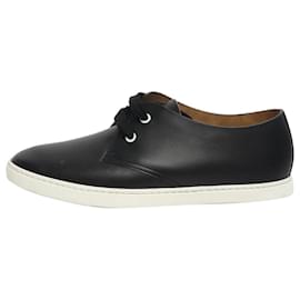 Hermès Schwarze Leder-Sneaker - Größe EU 39 (UK 6)