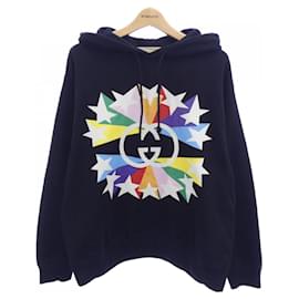 Gucci Baumwoll-Kapuzenpullover