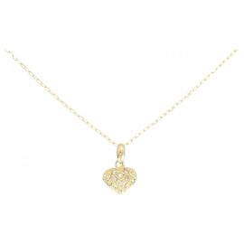Autre Marque Collana con diamante Au750