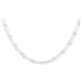 Autre Marque Collana in oro bianco Au750
