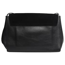 Borsa in pelle scamosciata nera Faye - Chloé