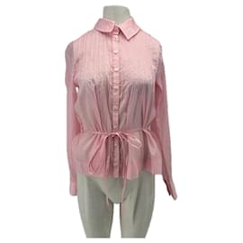Autre Marque Camicetta rosa in cotone Damson Madder