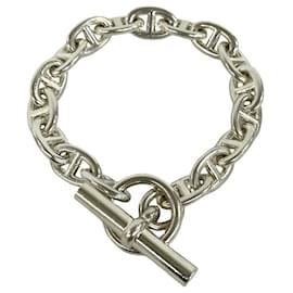 Hermes Chaine d'Ancre PM Silver Charm Bracelet - Hermès