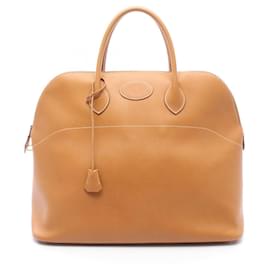 Hermès Borsa Hermes Bolide 45 in pelle Ardennes marrone