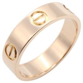 Cartier Love Band Ring aus 18K Roségold