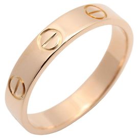 Anel Mini Love em ouro rosa 18K Cartier