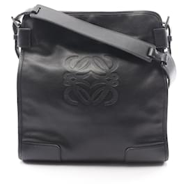 Borsa a tracolla Loewe Anagram in pelle nera