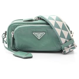 Borsa a Spalla Prada Triangle Plate