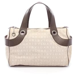 Borsa a mano Mini Boston Bulgari Logomania