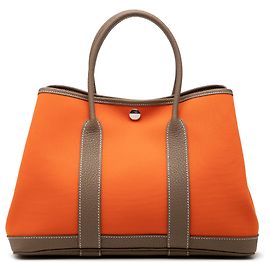 Hermès Orange Toile and Negonda Garden Party 30