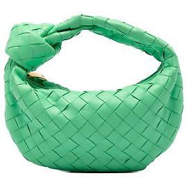 Bottega Veneta Jodie in nappa Intrecciato verde Candy