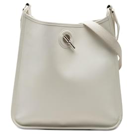 Hermès White Epsom Vespa PM