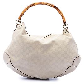 Borsa Gucci Brown Guccissima Peggy Bamboo