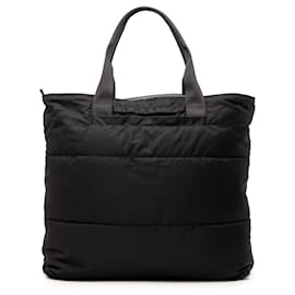 Prada Black Tessuto Bomber Tote