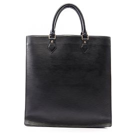 Louis Vuitton Sac Plat Epi Noir Tote Bag