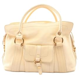 Céline Borsa a mano Celine in pelle Macadam color Avorio
