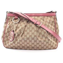 Borsa a Spalla Gucci Sukey GG Canvas
