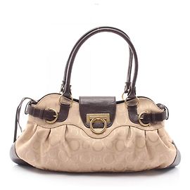 Borsa a tracolla Salvatore Ferragamo Gancini