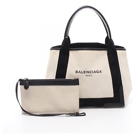 Borsa Tote Balenciaga NAVY CABAS S