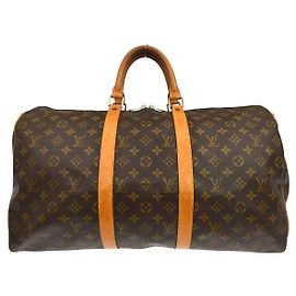 Louis Vuitton Keepall Bandouliere Monogram Canvas 50