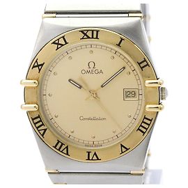 Orologio da uomo OMEGA Constellation in oro 18K e acciaio al Quarzo