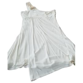 Versus Versace women's white dress with rhinestone details