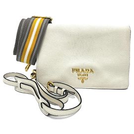 PRADA 1BD159 Borsa 2-Way in pelle Vitello Daino