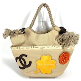 Borsa Chanel Fishnet CC Coco Mark Logo Large