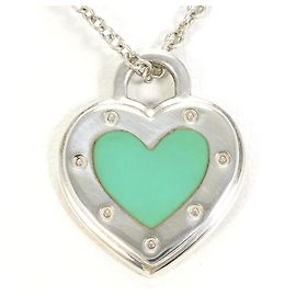 Collana Tag in argento Return to Heart di Tiffany & Co.
