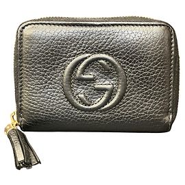 Monedero de piel Gucci Soho