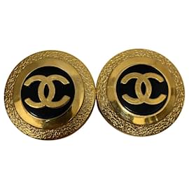 Orecchini a clip Chanel Vintage Coco Mark