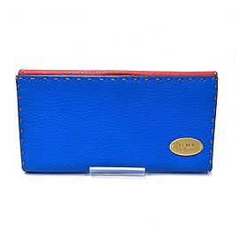 Langer Fendi Selleria Ledergeldbörse 8M0144