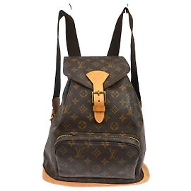 Louis Vuitton Vintage Montsouris Monogram Canvas GM