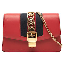 Mini borsa a tracolla con catena Gucci Sylvie
