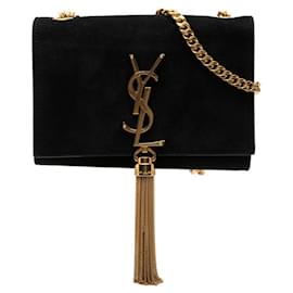 Borsa a tracolla Saint Laurent YSL Logo Classic Kate Crossbody Chain Shoulder Bag