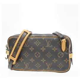 Louis Vuitton Pochette Marly Bandouliere Monogram Canvas medium