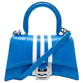 NUOVA BORSA BALENCIAGA X ADIDAS HOURGLASS XS 592833 PELLE EDIZIONE LIMITATA