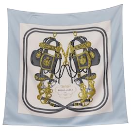 Sciarpa Brides de Gala Forever 90 in seta multicolore Hermès