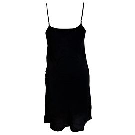 Vestido camisa mini con cinturón de organza en azul marino de poliéster Maje