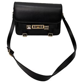 Bolsa Proenza Schouler PS11 Classic em couro de bezerro preto