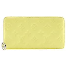 Louis Vuitton Zippy Wallet Langgeldbörse aus Lammfell