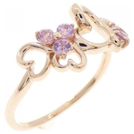 Samantha Tiara K10 Pink Gold Sapphire Ring - Autre Marque