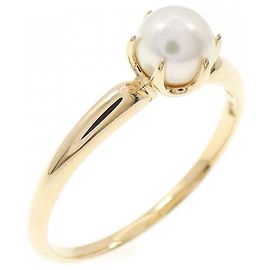 Autre Marque 4℃ Au750 Akoya Pearl Ring