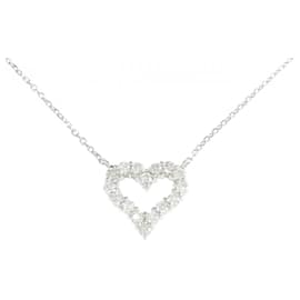 Autre Marque Collana in platino 850 e diamante