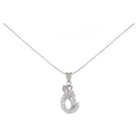 Autre Marque Collana con diamante PT950