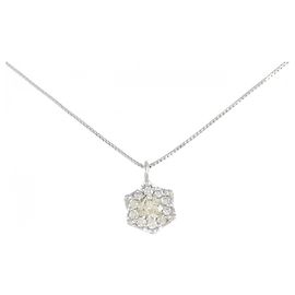 Autre Marque Collana in platino Pt900/Pt850 e diamante
